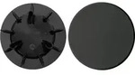 Kaldewei Ablaufdeckel KA 90 - schwarz matt 100