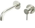 Steinberg Serie 100 Waschtisch-Wand-Einhebelmischer - brushed nickel