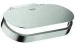 GROHE Selection Toilettenpapierhalter mit Deckel - supersteel