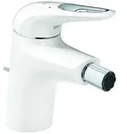 GROHE Eurostyle Einhand-Bidetbatterie mit offenem Hebelgriff - moon white/chrom