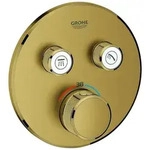 GROHE Grohtherm SmartControl Thermostat mit 2 Absperrventilen, rund - cool sunrise