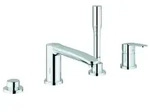GROHE Eurostyle Cosmopolitan 4-Loch Einhand- Wannenkombination - chrom