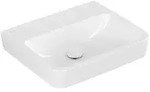 Villeroy & Boch O.Novo Einbau-/Aufsatz-Becken 550 x 460mm ohne Hahnloch, ohne