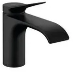 Hansgrohe Vivenis Standventil 80 f&uuml;r Kaltwasser ohne Ablaufgarnitur - schwarz matt