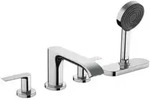 Hansgrohe Vivenis 4-Loch Wannenrandarmatur mit sBox - chrom