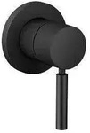 Dornbracht Meta UP-Einhandbatterie mit Abdeckplatte - Schwarz matt