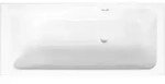 Bette Select Rechteck-Badewanne mit seitlichem &Uuml;berlauf hinten - Wei&szlig;
