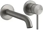 Gessi 316 Flessa Waschtisch-Wand-Einhebelmischer 200-170mm - Edelstahl geb&uuml;rstet