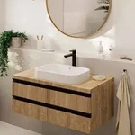 Hansgrohe Vernis Blend Einhebel-Waschtischmischer 190 mit Zugstangen-Ablaufgarnitur -