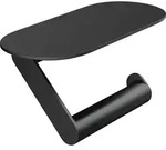Hansgrohe WallStoris Toilettenpapierhalter - schwarz matt