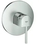 GROHE Plus Einhand-Brausebatterie f&uuml;r Unterputz-Montage - supersteel