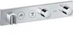Axor ShowerSolutions Thermostatmodul Select 460/90 f&uuml;r 2 Verbraucher Fertigset -