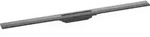 Hansgrohe RainDrain Flex Fertigset Duschrinne 90cm k&uuml;rzbar - brushed black