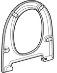 Geberit WC-Sitz, zu AquaClean - Neutral