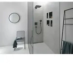 Hansgrohe RainDrain Flex Fertigset Duschrinne 100cm k&uuml;rzbar, zur Wandmontage -