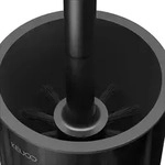 KEUCO Collection Reva Toiletten-B&uuml;rstengarnitur Wandmodell - schwarz matt