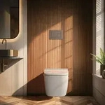 TECE TECEvelvet WC-Bet&auml;tigungsplatte f&uuml;r Zweimengentechnik - Neutral