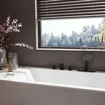 Hansgrohe Vivenis 4-Loch Wannenrandarmatur mit sBox - schwarz matt