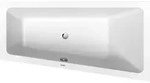 Duravit No.1 Raumspar-Badewanne Trapez 1500 x 800mm - wei&szlig;