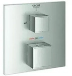 GROHE Grohtherm Cube Thermostat-Wannenbatterie mit integrierter 2-Wege Umstellung -