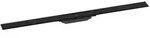 Hansgrohe RainDrain Flex Fertigset Duschrinne 100cm k&uuml;rzbar - schwarz matt