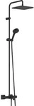 Hansgrohe Vernis Blend Showerpipe 240 mit Wannenthermostat - schwarz matt
