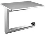 emco flow Papierhalter mit Universalablage - chrom
