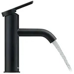 Duravit C.1 Einhebel-Waschtischmischer M ohne Zugstangen Ablaufgarnitur - schwarz