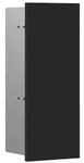 emco asis pure Toilettenb&uuml;rstengarnitur-Modul Unterputzmodell - schwarz matt
