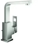 GROHE Eurocube Einhand-Waschtischbatterie L-Size, mit Zugstangen-Ablaufgarnitur -