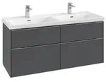 Villeroy & Boch Subway 3.0 Waschtischunterschrank 1272 x 576 x 478mm - graphite