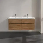 Villeroy & Boch Subway 3.0 Waschtischunterschrank 1272 x 576 x 478mm - Kansas Oak