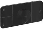 Axor One Thermostatmodul Unterputz f&uuml;r 3 Verbraucher - schwarz matt