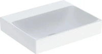 Geberit 505031016, Geberit One Aufsatzwaschtisch Abgang vertikal, 50cm wei&szlig;