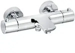 KLUDI Objekta Thermostat Wannenf&uuml;ll- und Brausearmatur - chrom