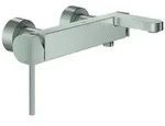 GROHE Plus Einhand-Wannenbatterie f&uuml;r Wandmontage - supersteel