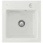 Villeroy & Boch Subway 45 XS K&uuml;chensp&uuml;le, mit Ablaufgarnitur mit