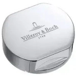 Villeroy & Boch Abdeckkappe f&uuml;r Einzeldrehgriff, rund - Edelstahl