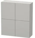 Duravit L-Cube Halbhochschrank LC1167 700x243mm - Betongrau matt