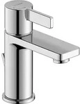 Duravit D-Neo Einhebel-Waschtischmischer S mit Zugstangen-Ablaufgarnitur, FreshStart