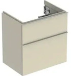 Geberit iCon Unterschrank f&uuml;r Waschtisch, mit zwei Schubladen, 60cm - sand