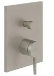 Villeroy & Boch Conum Unterputz Einhebel-Brausemischer mit Umstellung - brushed