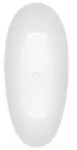 Villeroy & Boch Antao freistehende Badewanne - Stone white CeramicPlus
