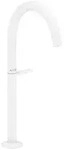 Axor One Waschtischmischer Select 260 mit Push-Open Ablaufgarnitur - Wei&szlig; matt