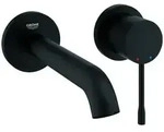 GROHE Essence 2-Loch-Waschtischbatterie 183mm - Phantom Black