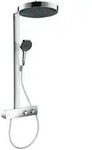 Hansgrohe Rainfinity Showerpipe 1jet mit Thermostat, Brausekopf 360mm - Chrom