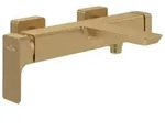 Villeroy & Boch Subway 3.0 Einhebel-Badewannenarmatur Aufputz - brushed gold