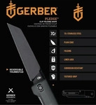 Gerber 453108, Gerber Messer 'Pledge' grau