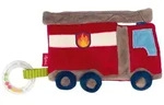 sigikid 42304 - Knistertuch Feuerwehr Kinderbunt Aktiv-Schnuffeltuch / sigikid /