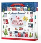 Eurographics 9924-5805 - Adventskalender Christmas Town Weihnachtsstadt 24 Puzzles je